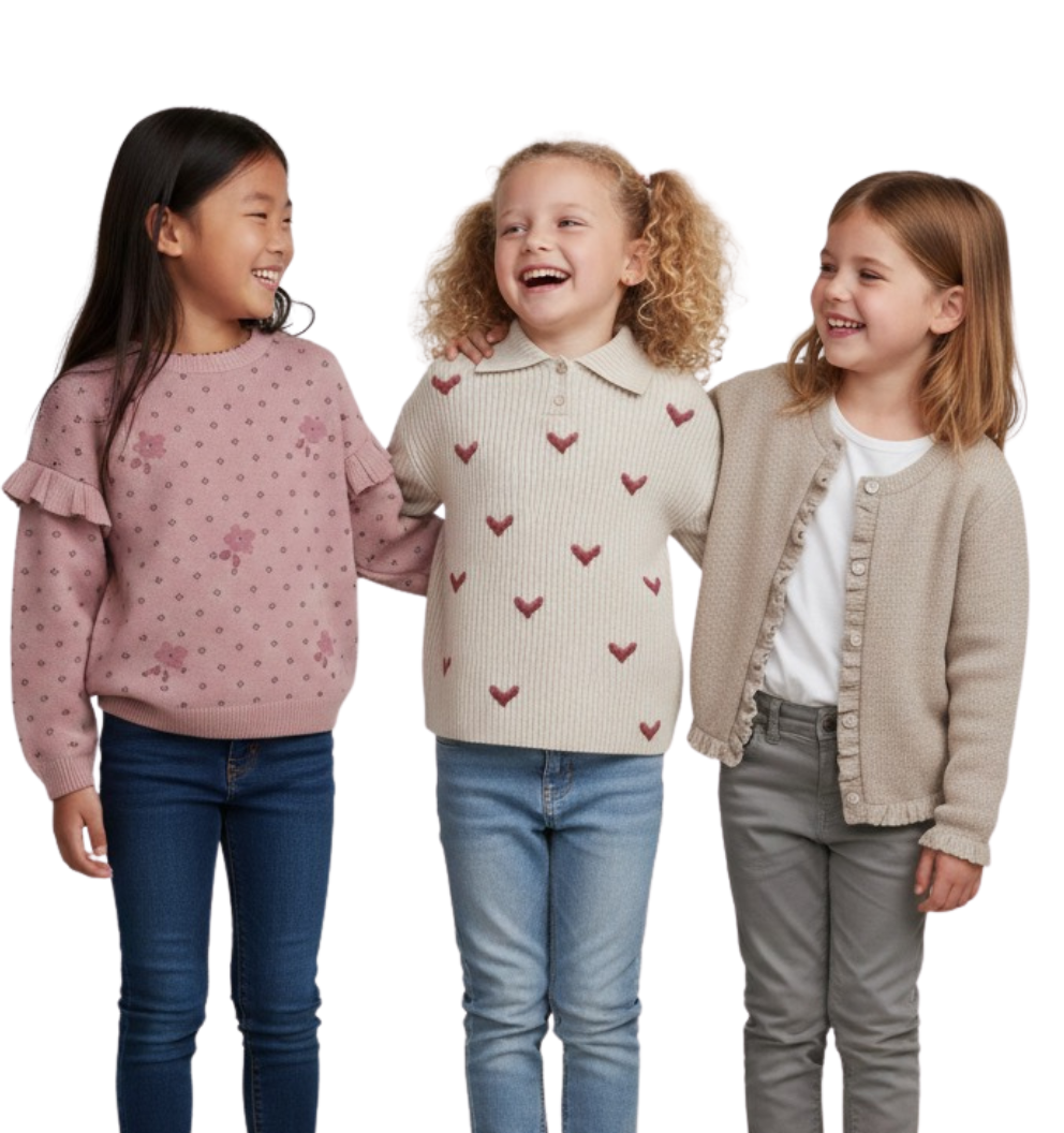 3er Set | hearts and flowes