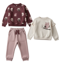 3er Set | sleeping owl