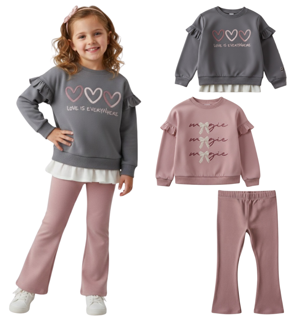 3er Set | bows and hearts